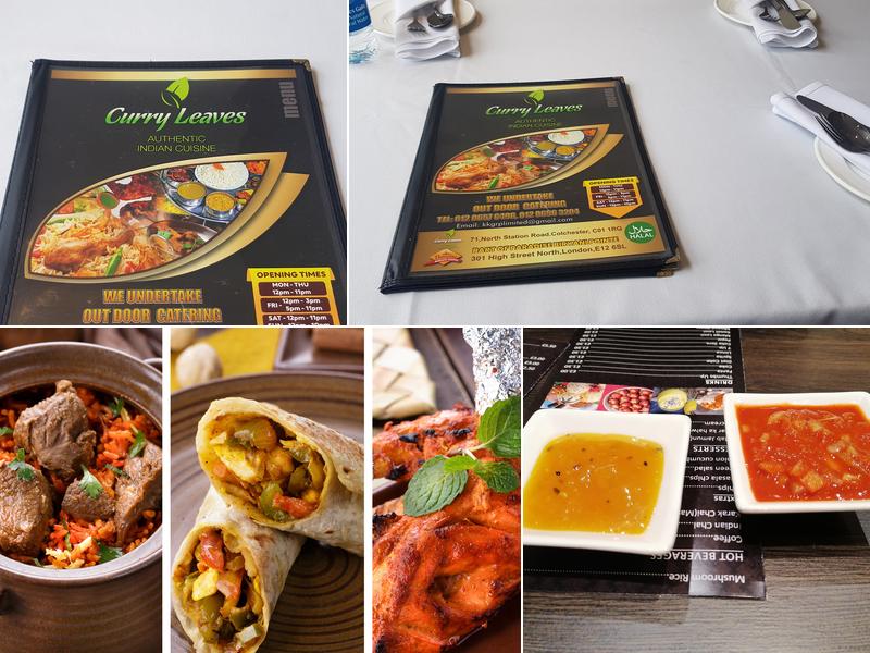 Curry Leaves Restaurant Menu