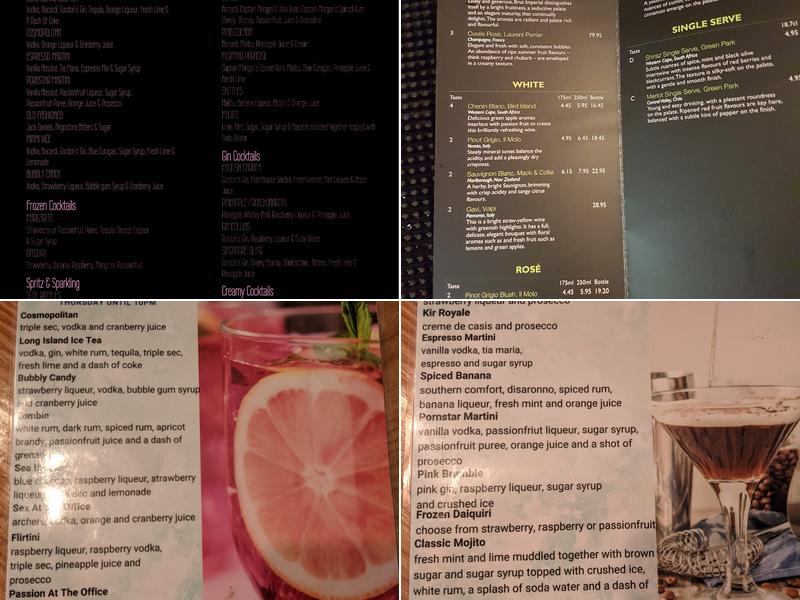 After Office Hours Menu