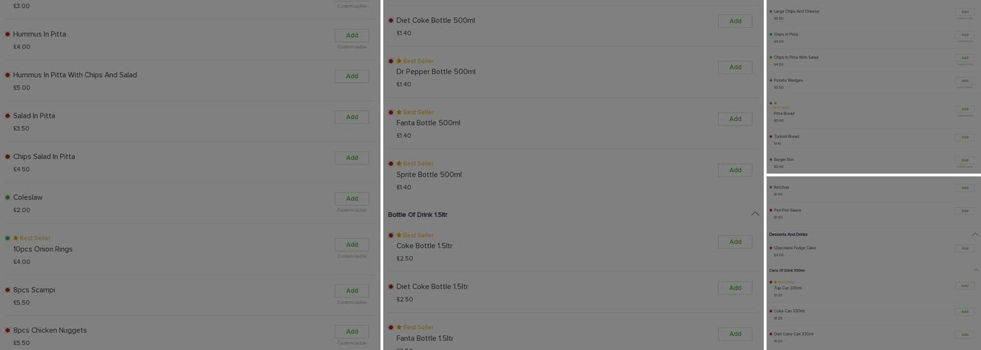 Dilan Kebab House Menu