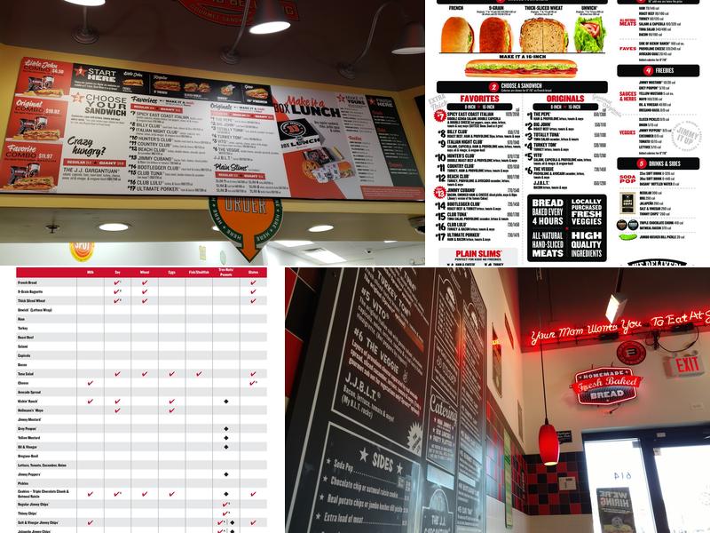 Jimmy John's Menu