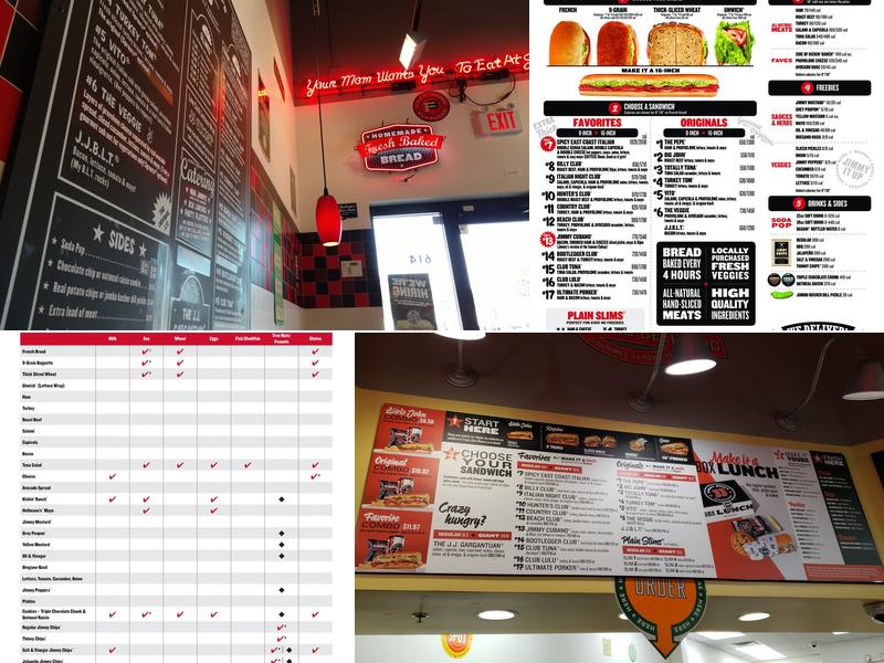Jimmy John's Menu