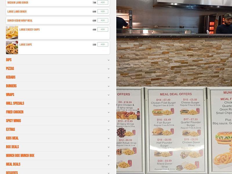 Kebab Express Menu