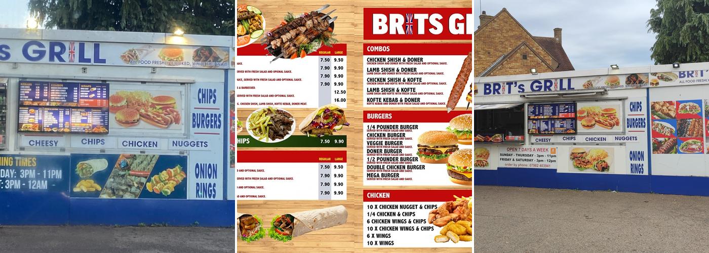 Brit's Grill Menu