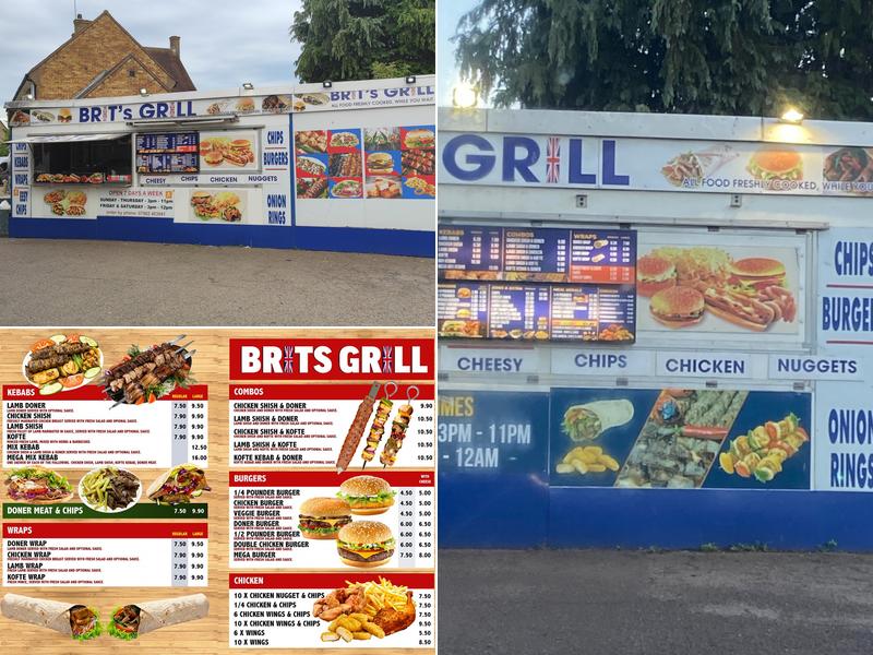 Brit's Grill Menu