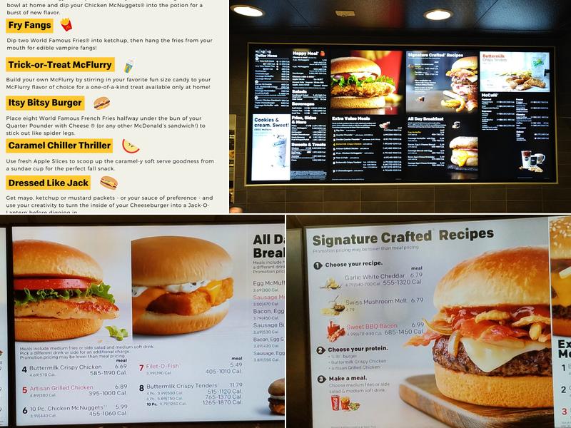 McDonald's Menu