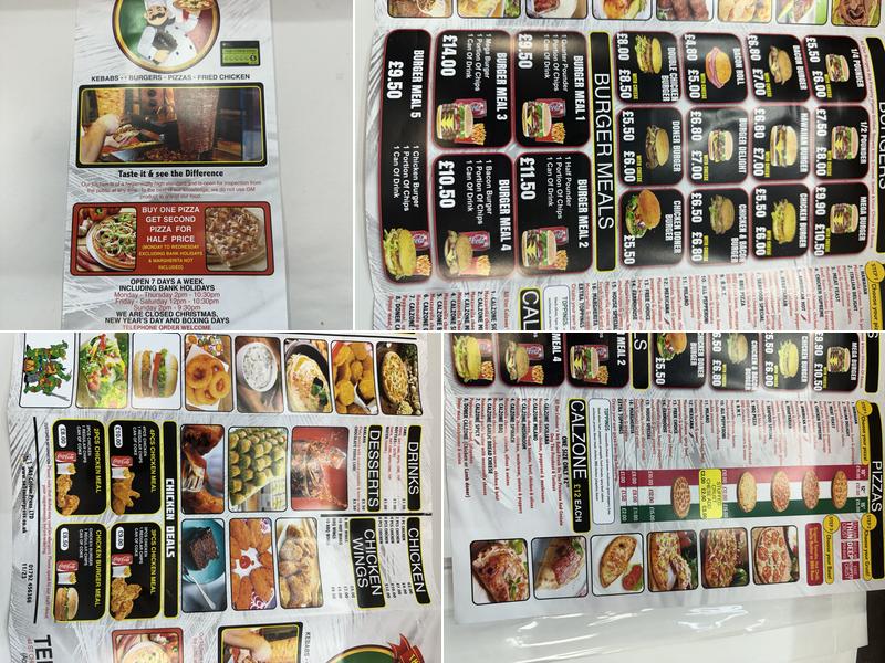 The Master Chef Menu