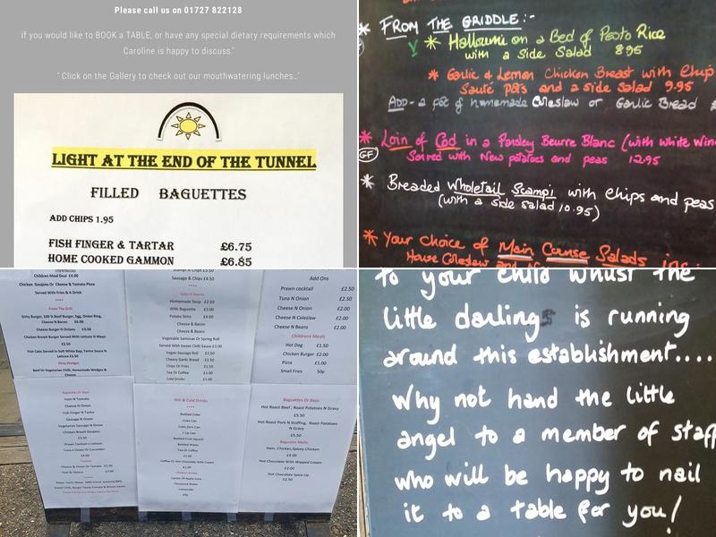 The Crooked Billet Free House Menu