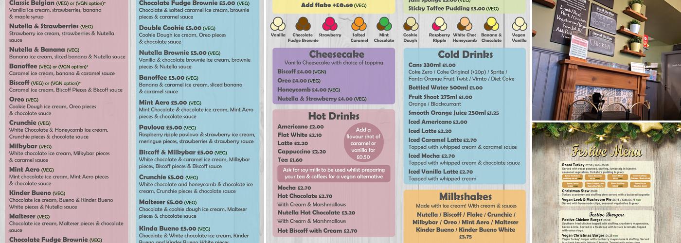 Gillian's Kitchen Menu