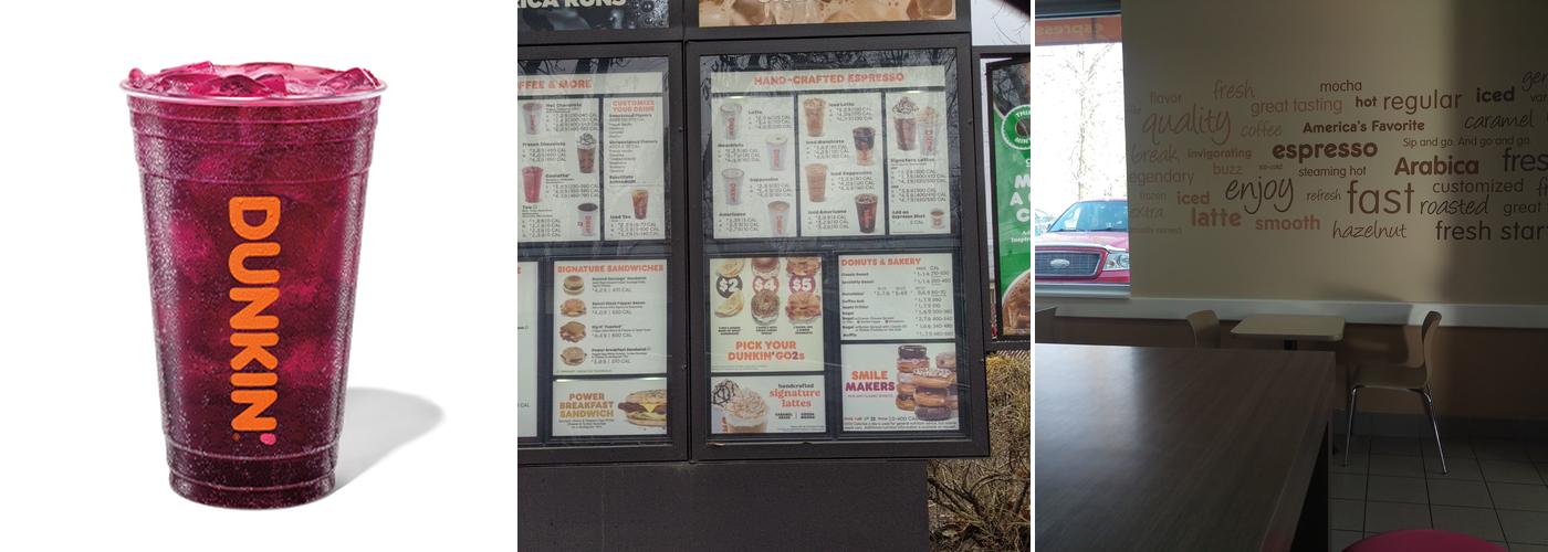 Dunkin' Menu
