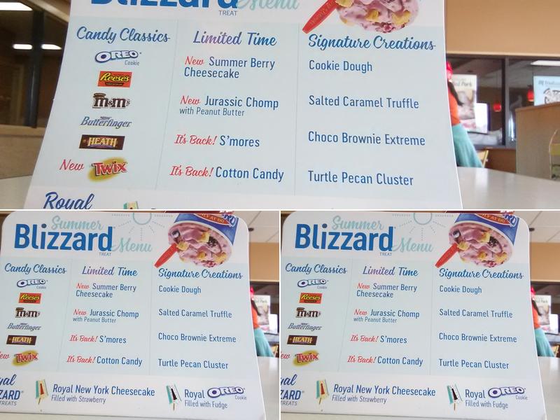 Dairy Queen Grill & Chill Menu