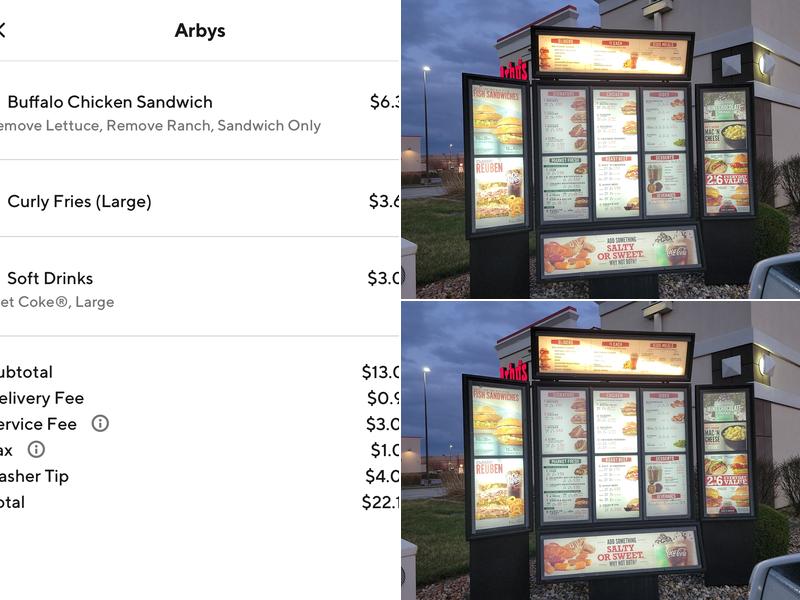 Arby's Menu