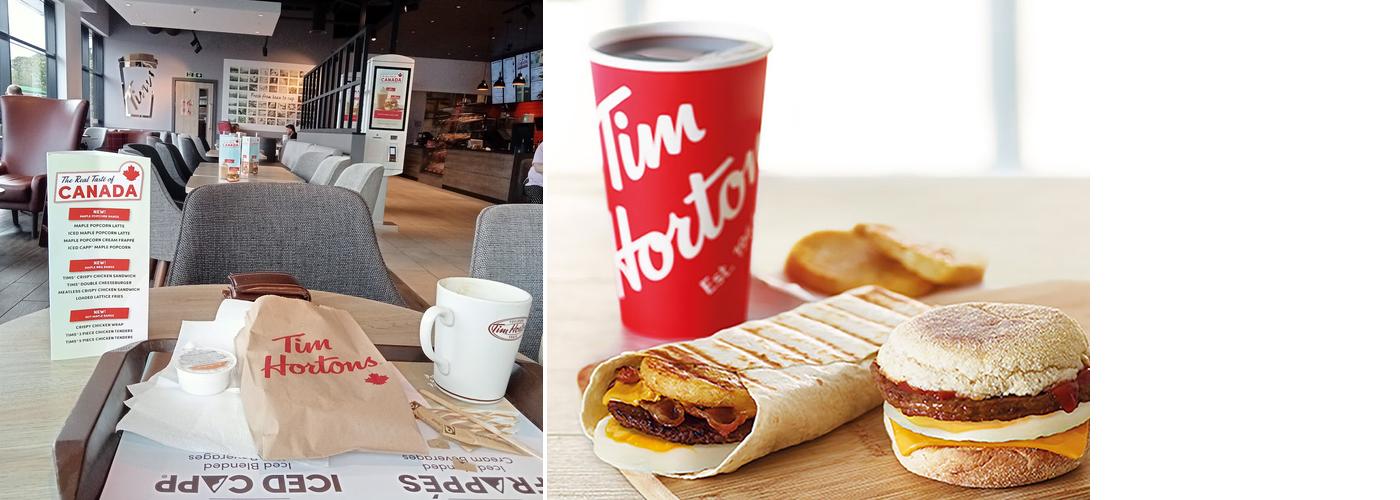 Tim Hortons Menu
