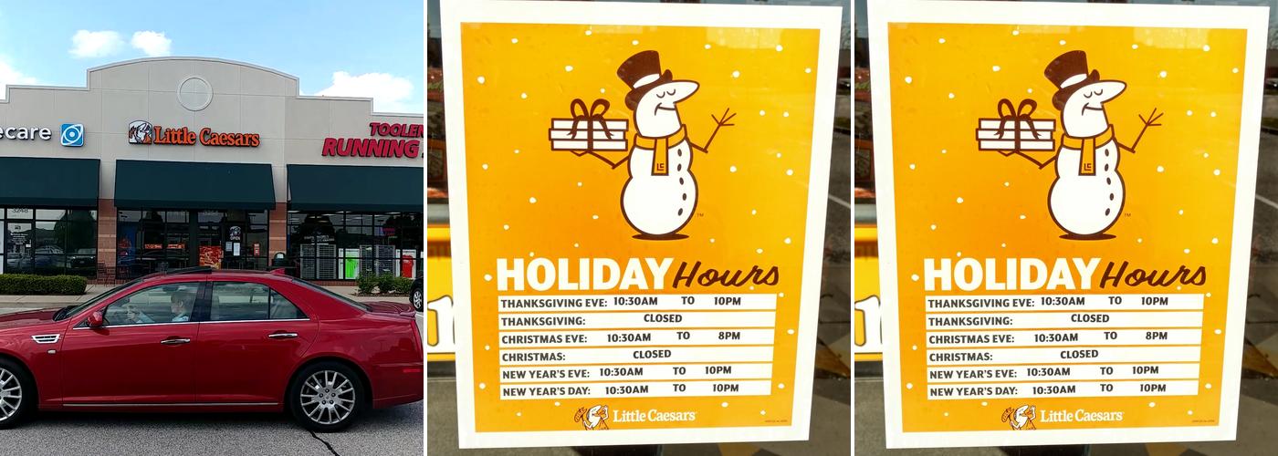 Little Caesars Pizza Menu
