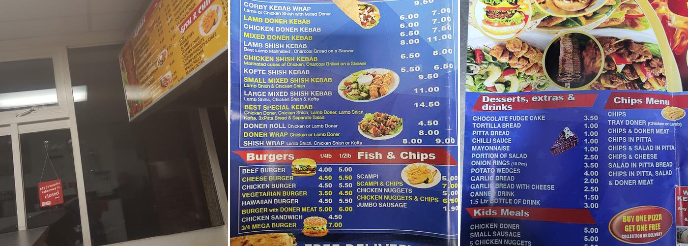 Best Kebab House Menu