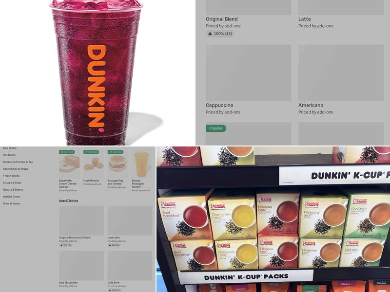 Dunkin' Menu