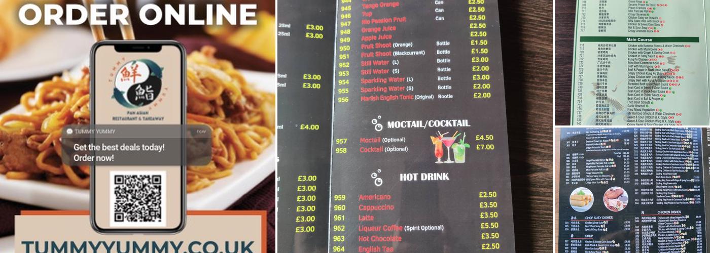 Tummy Yummy (Yum Yun) Menu