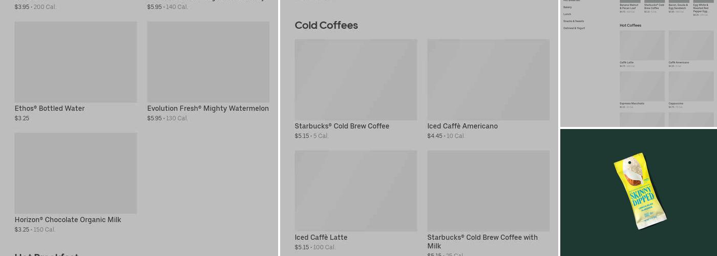Starbucks Menu