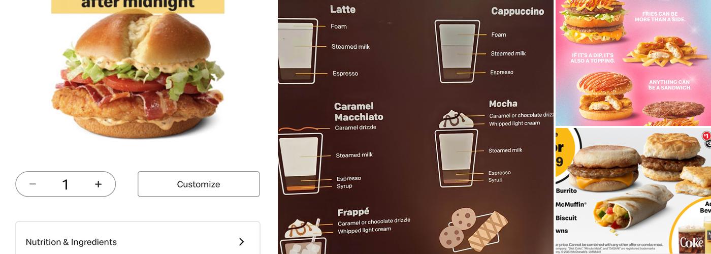 McDonald's Menu
