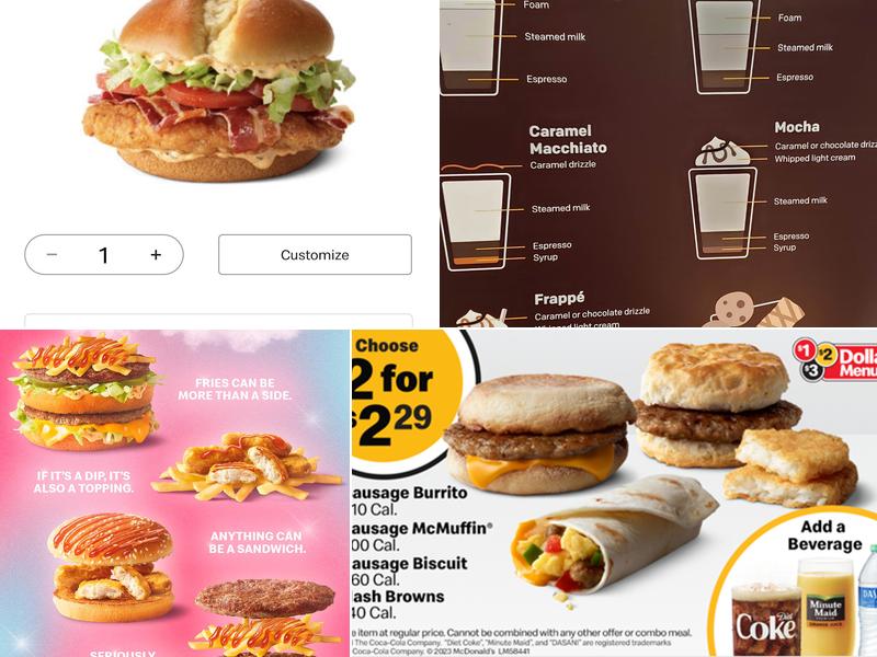 McDonald's Menu