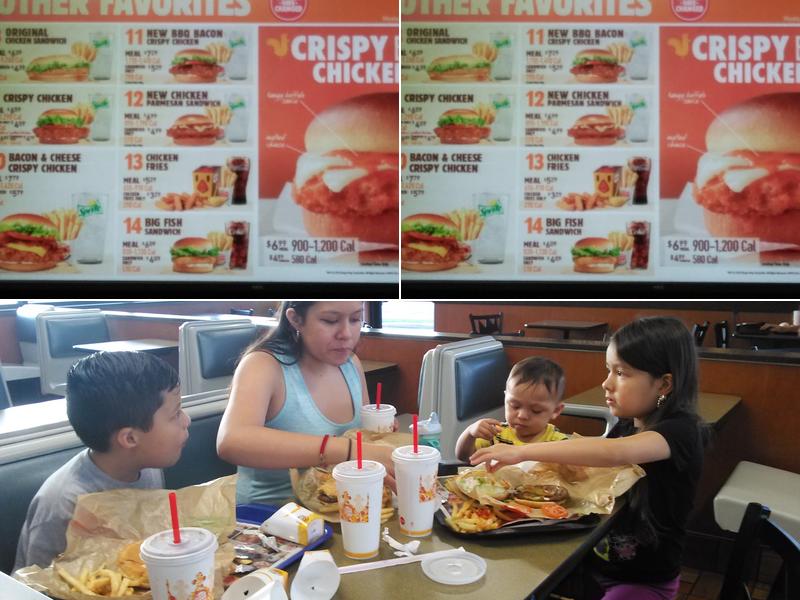 Burger King Menu