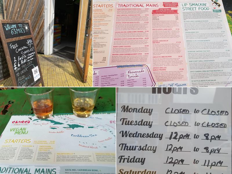 Leave It To Esmie Menu