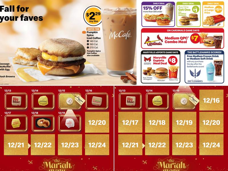 McDonald's Menu