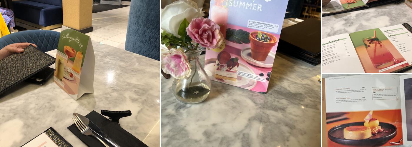 Heavenly Desserts Coventry Menu