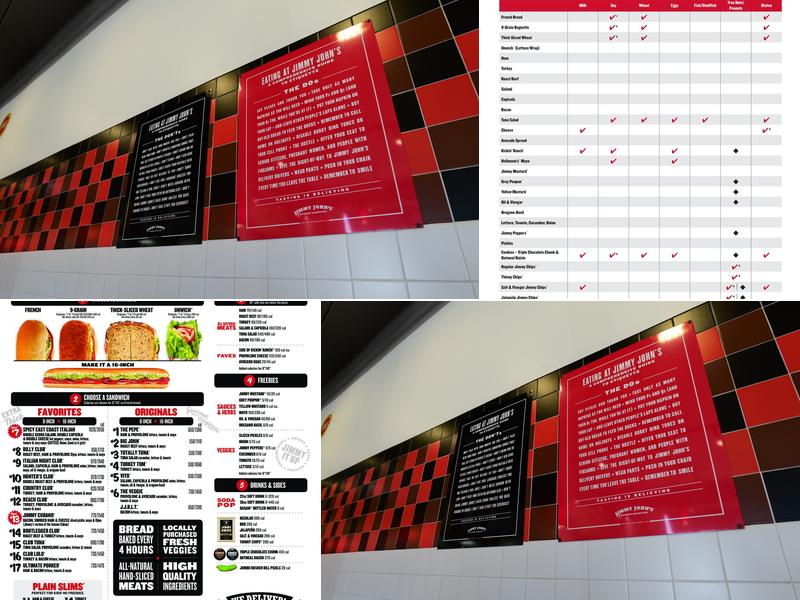 Jimmy John's Menu