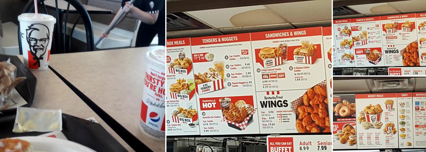 KFC Menu