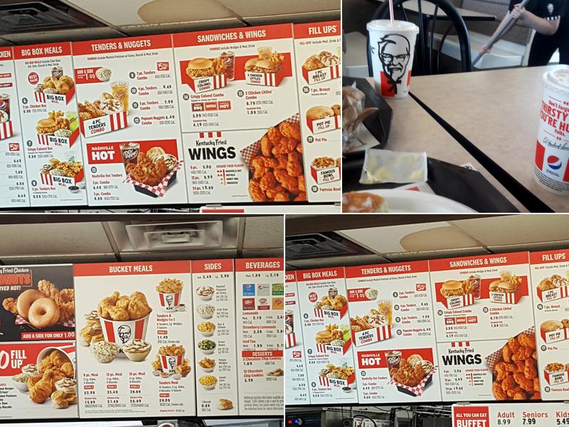 KFC Menu