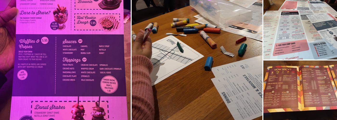 Steakout Coventry Menu