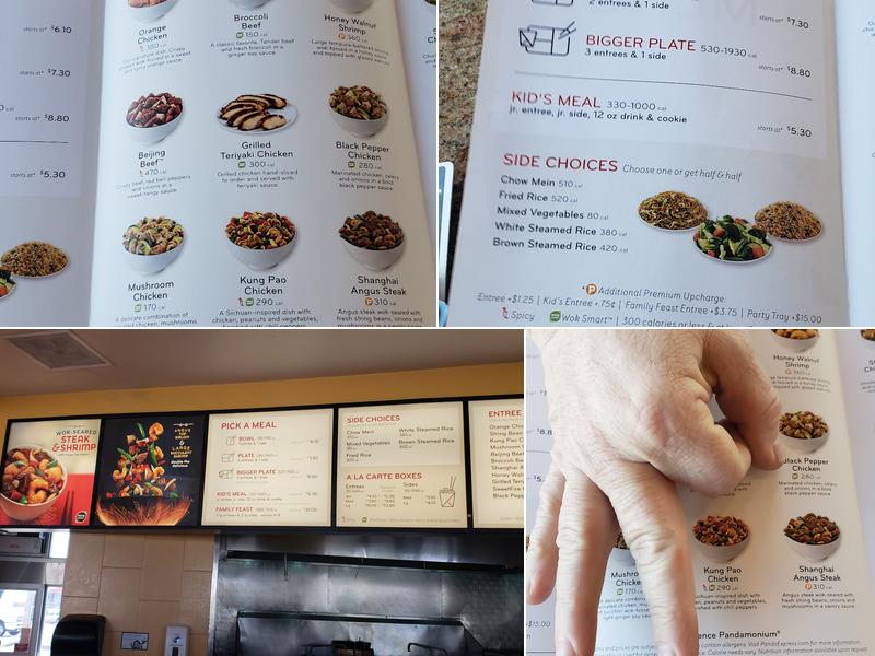 Panda Express Menu