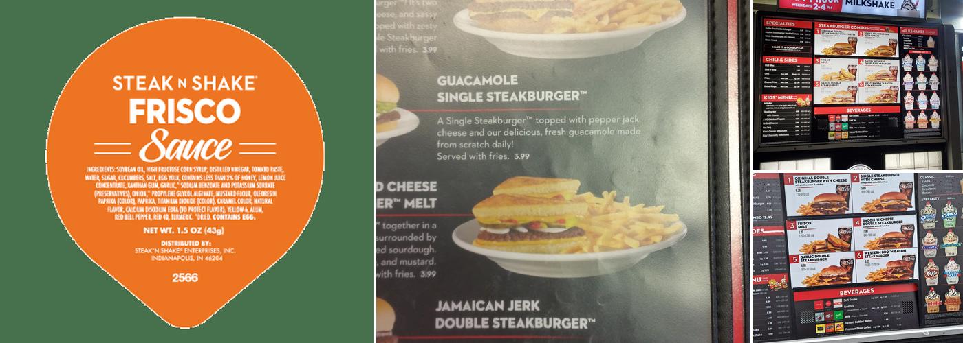 Steak 'n Shake Menu