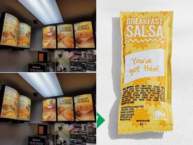 Taco Bell / Pizza Hut Menu