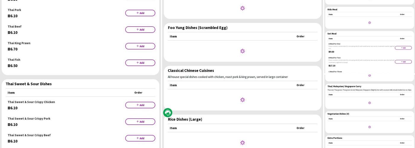 Tasty House chinese takeaway (10%OFF This Week) Menu