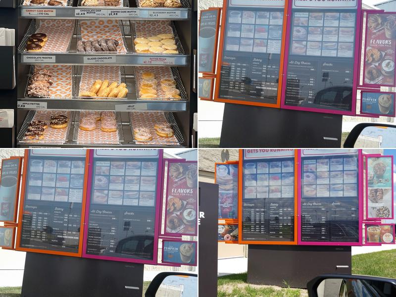 Dunkin' Menu