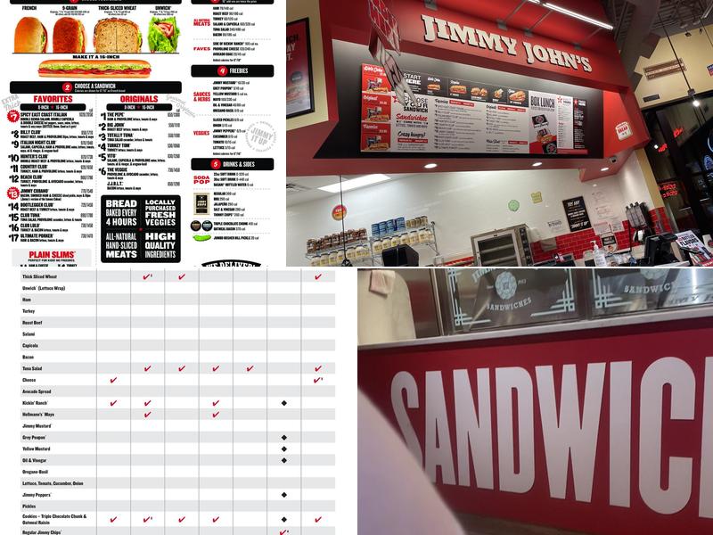 Jimmy John's Menu