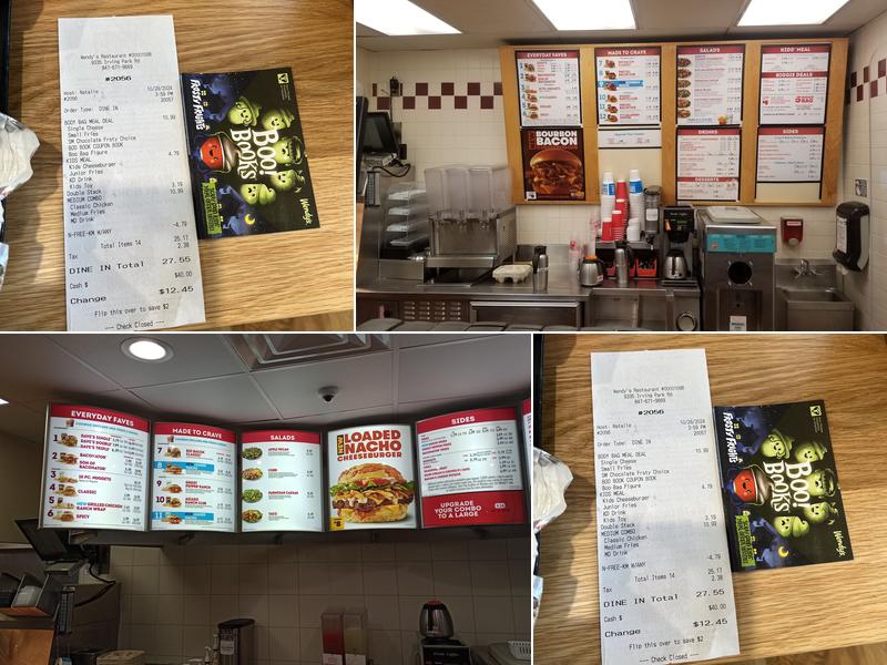 Wendy's Menu