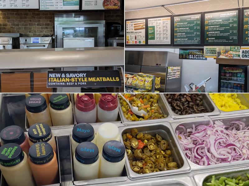 Subway Menu