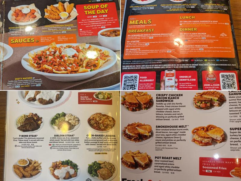 Denny's Menu