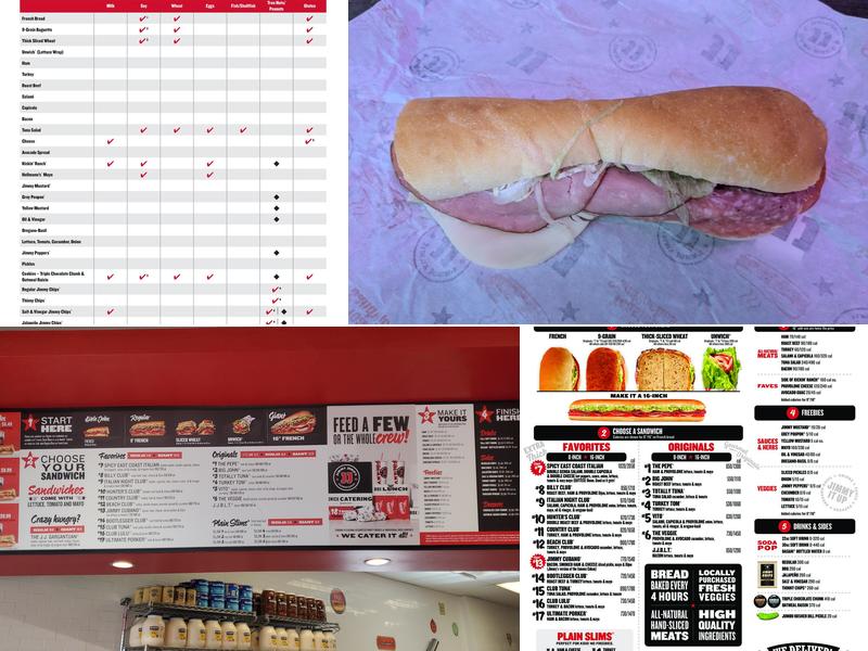 Jimmy John's Menu