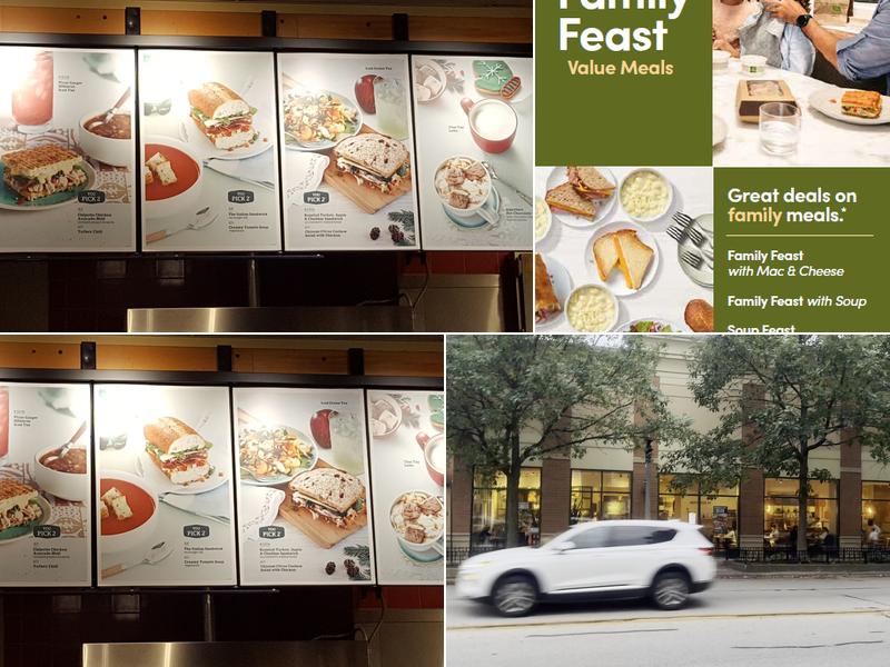 Panera Bread Menu