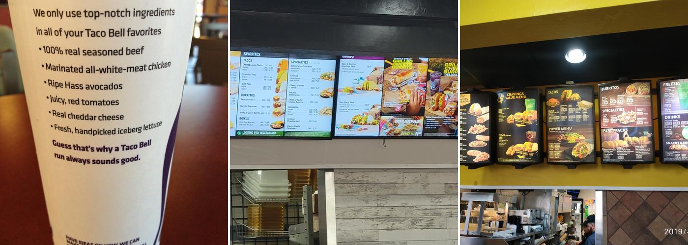 Taco Bell Menu