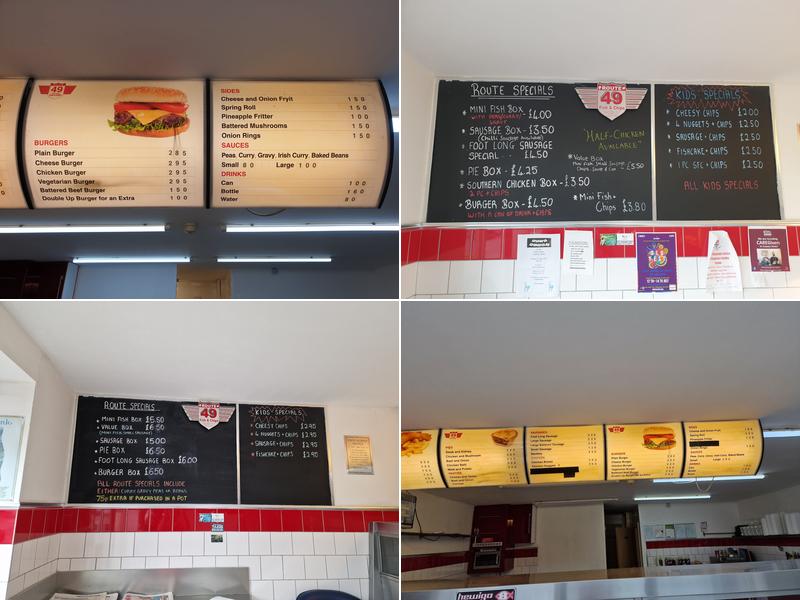 Route 49 Menu