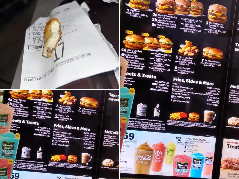McDonald's Menu