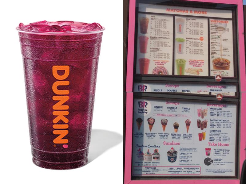 Dunkin' Menu