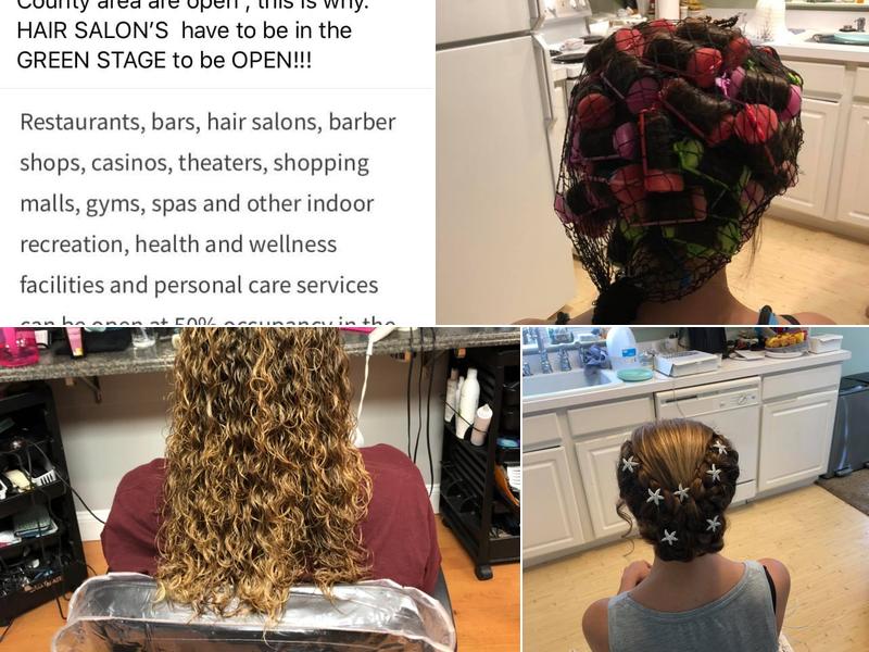 Dina Summa's Hair Styling