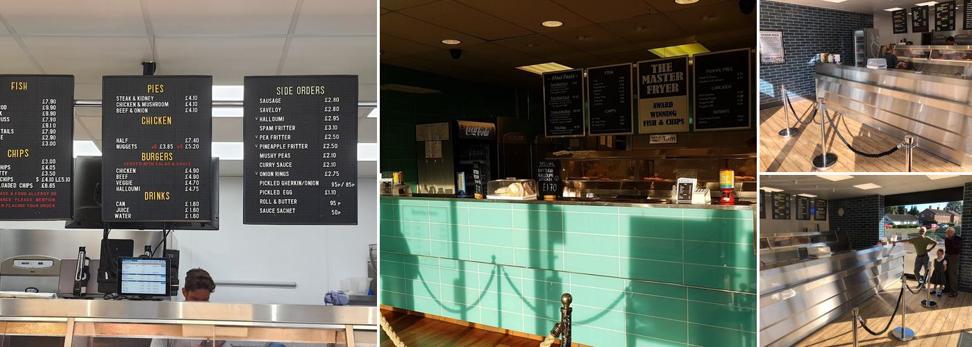 The Master Fryer - Crawley Menu