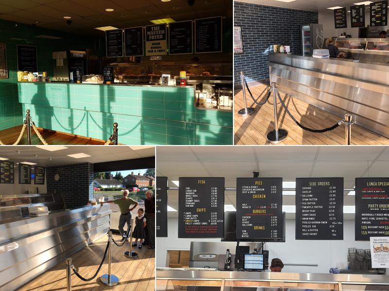 The Master Fryer - Crawley Menu