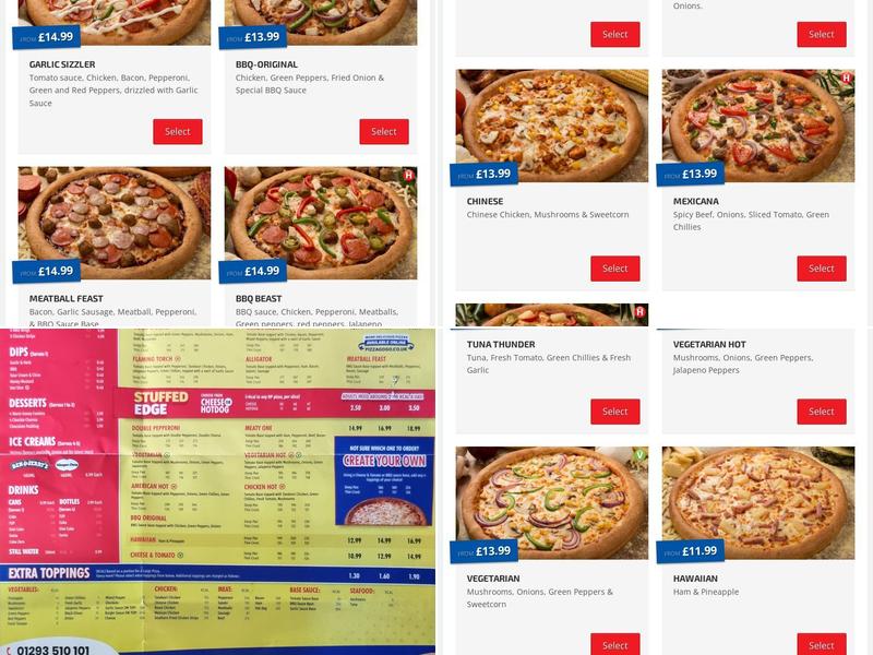 Pizza Go Go Menu